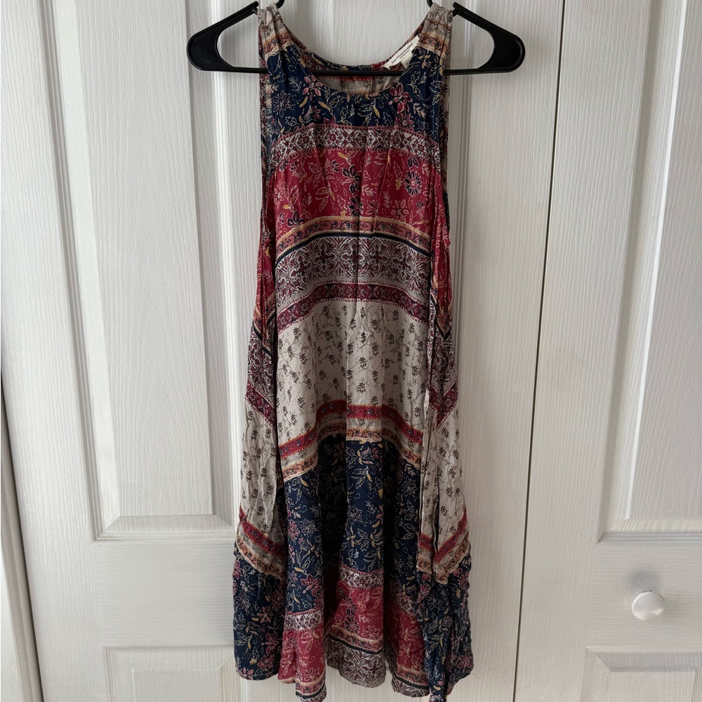 Patterned Short Dress